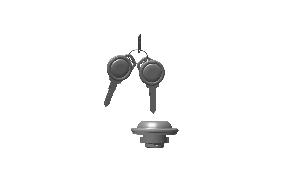 Royal Enfield 888057 — Fuel Cap Assembly with Key Kit For Thunderbird 350 & 500