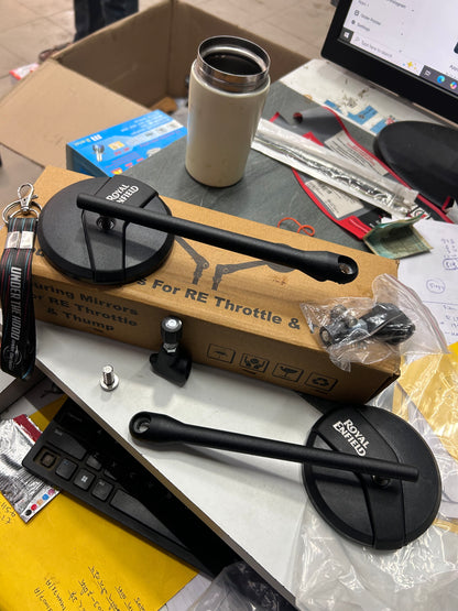 touring mirrors replica for Royal Enfield Classic and Bullet